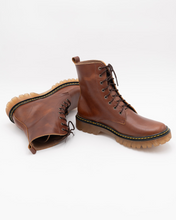 Load image into Gallery viewer, Combat Boots Café