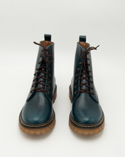 Load image into Gallery viewer, Combat Boots Azul Marino