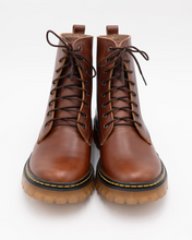 Load image into Gallery viewer, Combat Boots Café