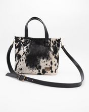 Load image into Gallery viewer, TOTE BAG MINI COW NEGRO