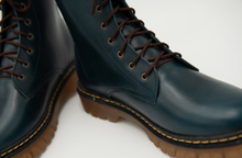 Load image into Gallery viewer, Combat Boots Azul Marino