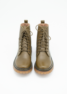 Combat Boots Verde Olivo