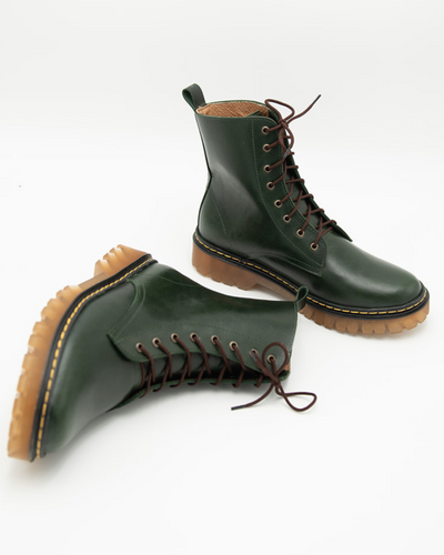 Combat Boots Verde Botella