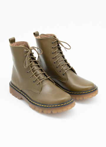 Combat Boots Verde Olivo