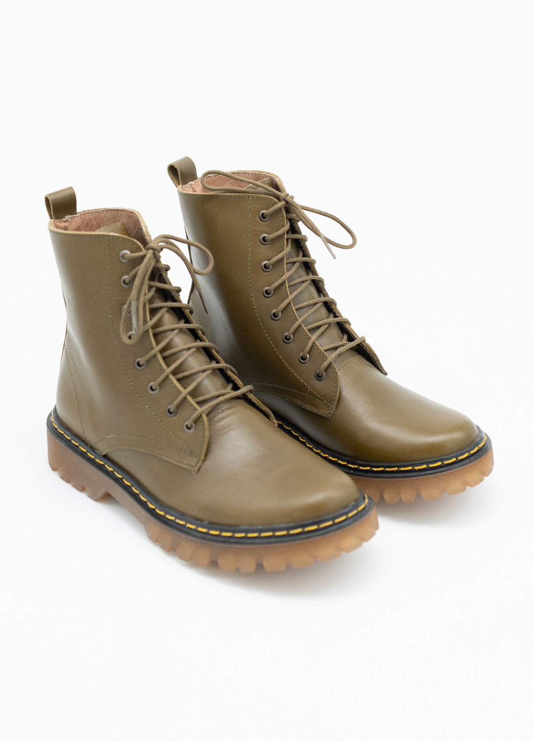 Combat Boots Verde Olivo