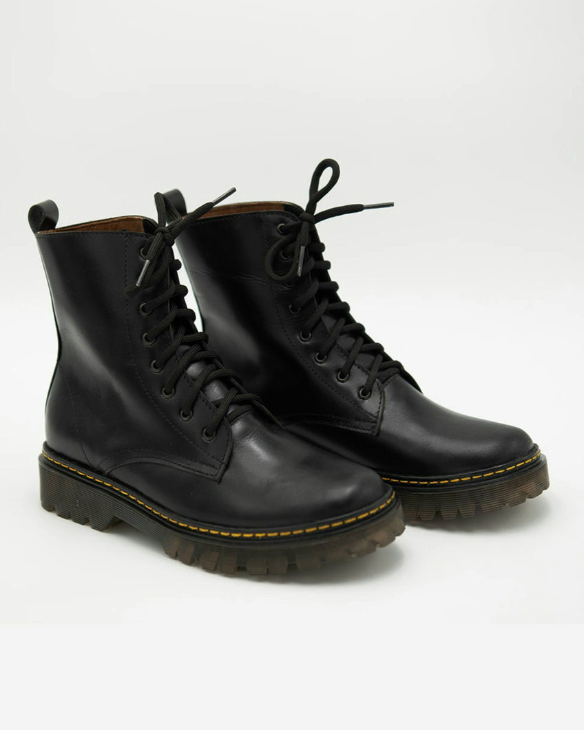 Combat Boots Negro