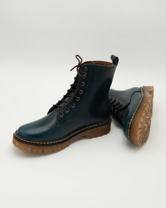 Combat Boots Azul Marino