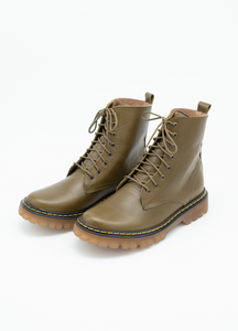 Combat Boots Verde Olivo