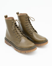 Load image into Gallery viewer, Combat Boots Verde Olivo