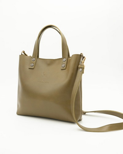 TOTE BAG MINI VERDE OLIVO