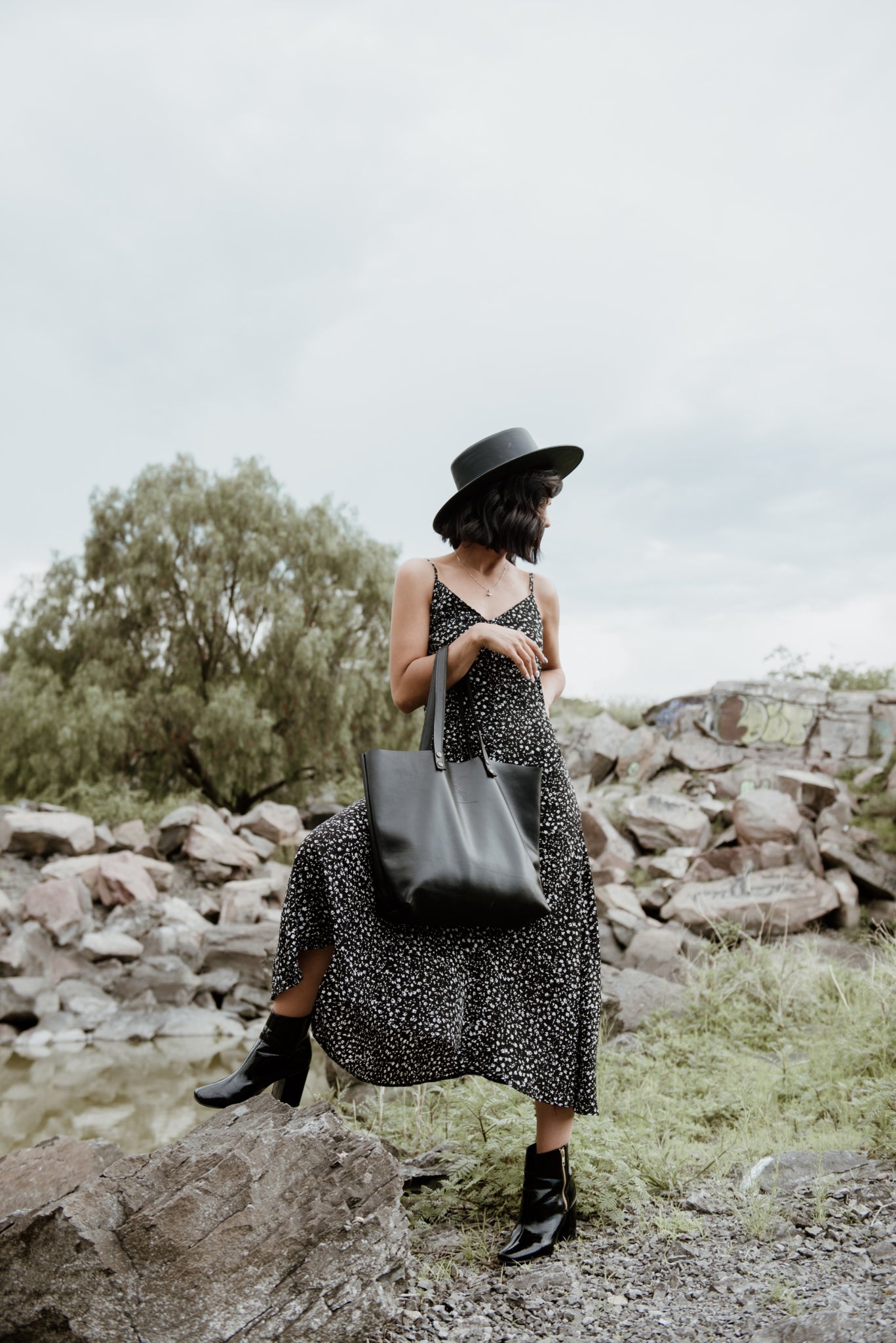 Bolsa sales tote negra